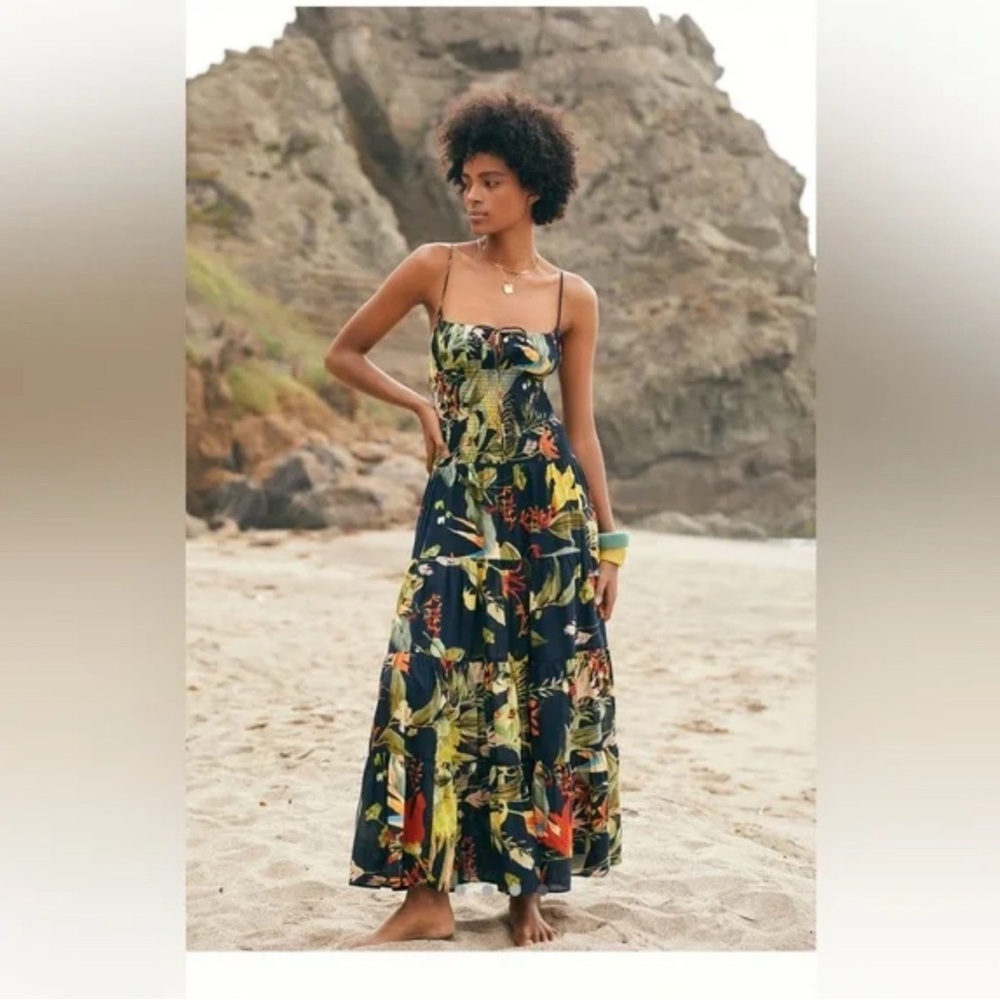Anthropologie | Josephine Smocked Drop-Waist Dress | NWOT